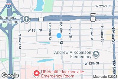 Map image of the property - 503 W 16th St