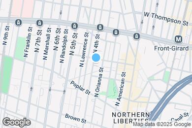 Map image of the property - 1027 N 4th St