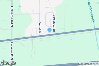 Map image of the property - 45 Perry Creek Dr