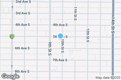Map image of the property - 502 10th St S