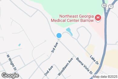 Map image of the property - 166 Lake Meadows Dr