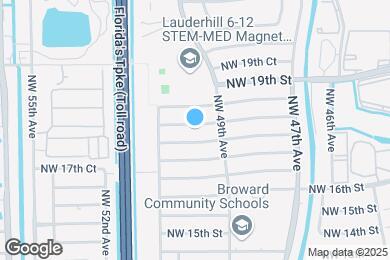 Map image of the property - 4940 NW 18th St