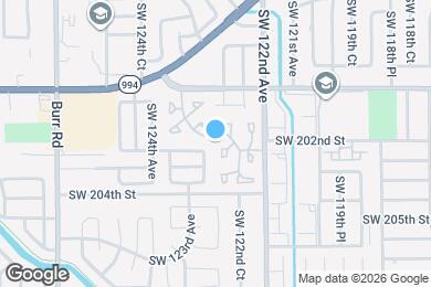 Map image of the property - 12235 SW 202nd St