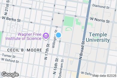 Map image of the property - 1802 N 16th St