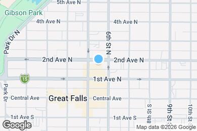 Map image of the property - 512 2nd Ave N