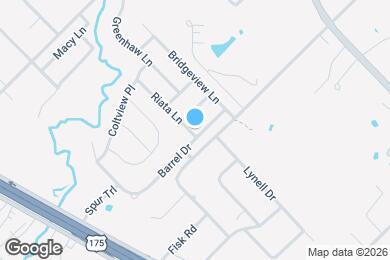 Map image of the property - 1367 Barrel Dr