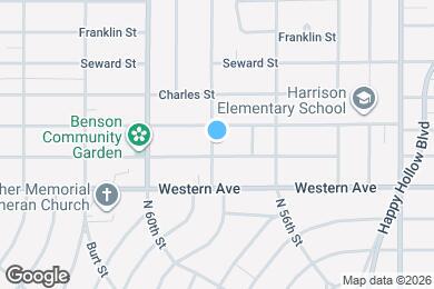 Map image of the property - 1305 N 58th St