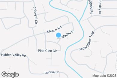 Map image of the property - 4424 Malibu Dr