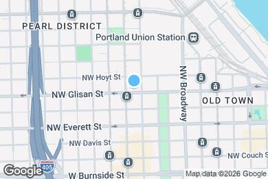 Map image of the property - 937 NW Glisan St