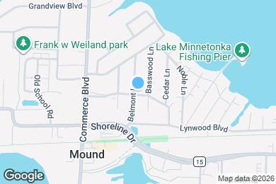 Map image of the property - 2152 Belmont Ln