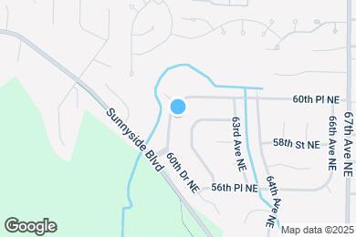 Map image of the property - 5823 60th Dr NE