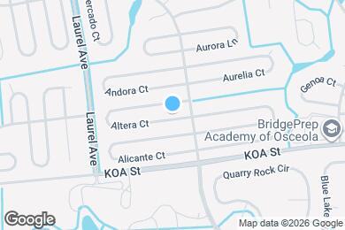 Map image of the property - 7 Altera Ct