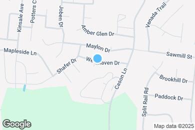 Map image of the property - 2641 Westhaven Dr