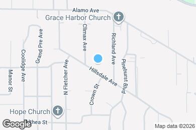 Map image of the property - 2314 Hillsdale Ave