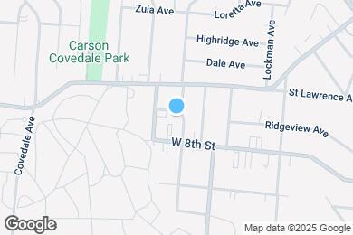 Map image of the property - 4525 Roth Ave