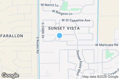 Map image of the property - 25756 W St Kateri Dr