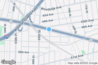 Map image of the property - 46-12 70th St