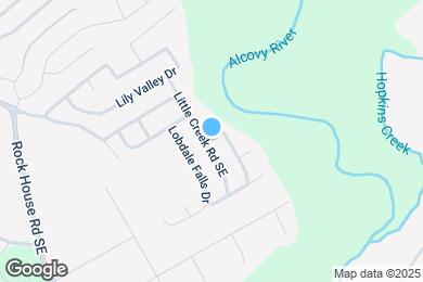 Map image of the property - 380 Little Creek Rd SE
