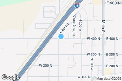 Map image of the property - 397 W 400 N
