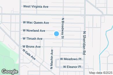 Map image of the property - 915 W Thrush Ave