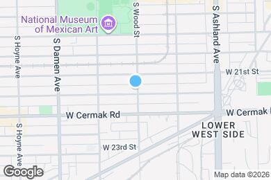 Map image of the property - 1800 W 21st Pl
