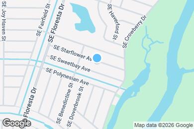 Map image of the property - 832 SE Starflower Ave