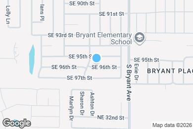 Map image of the property - 2809 SE 96th St