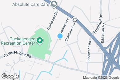 Map image of the property - 1627 Browns Ave