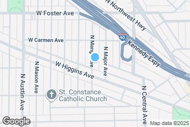 Map image of the property - 5013 N Mango Ave