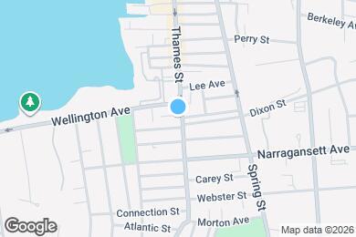 Map image of the property - 603 Thames St