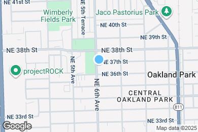 Map image of the property - 602 NE 37th St