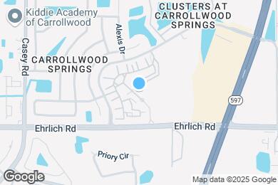 Map image of the property - Arbors at Carrollwood