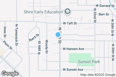 Map image of the property - 2903 N 36th St