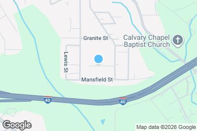 Map image of the property - 1629 Radcliff St