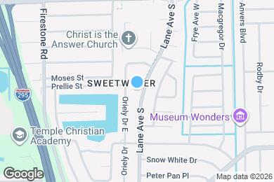 Map image of the property - 3920 Lane Ave S