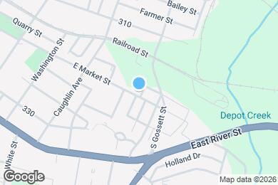 Map image of the property - 1409 E Market St