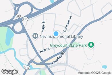 Map image of the property - 15 Tremont St