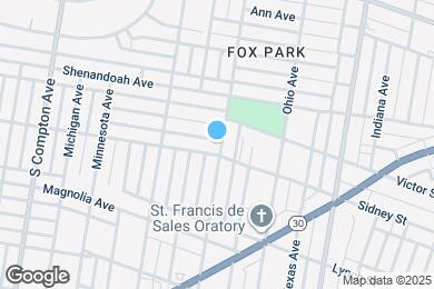 Map image of the property - 2519 California Ave