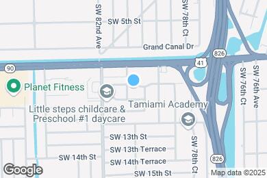 Map image of the property - 8000 SW 9th Ter