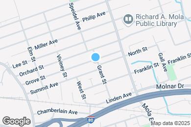 Map image of the property - 138 Grove St