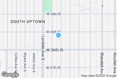 Map image of the property - 3522 Harriet Ave