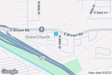 Map image of the property - 1143 N Steele