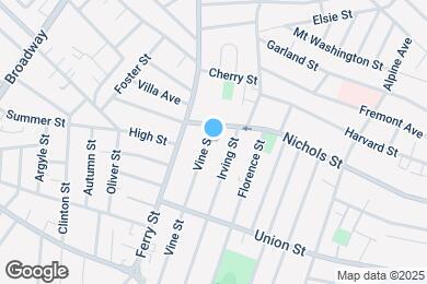 Map image of the property - 255 Vine St