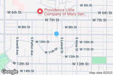 Map image of the property - 1137 W 9th St