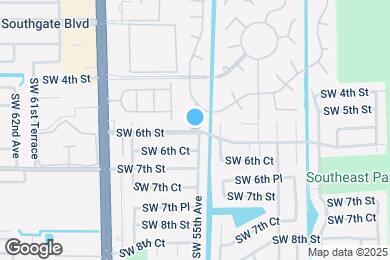Map image of the property - 5491 SW 6th St