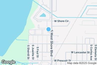 Map image of the property - Casa Bella on Westshore