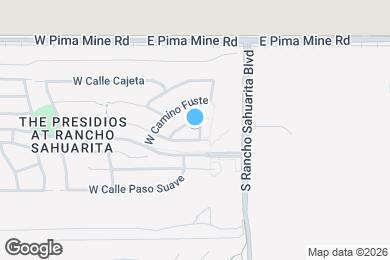 Map image of the property - 13882 S Camino Nudo