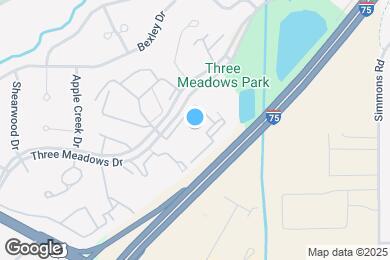 Map image of the property - Three Meadows Apartments