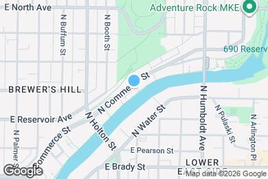 Map image of the property - 1929 N Pierce St