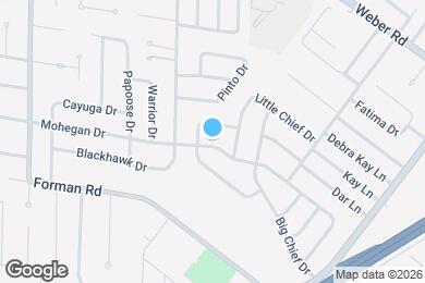 Map image of the property - 4469 Mohegan Dr